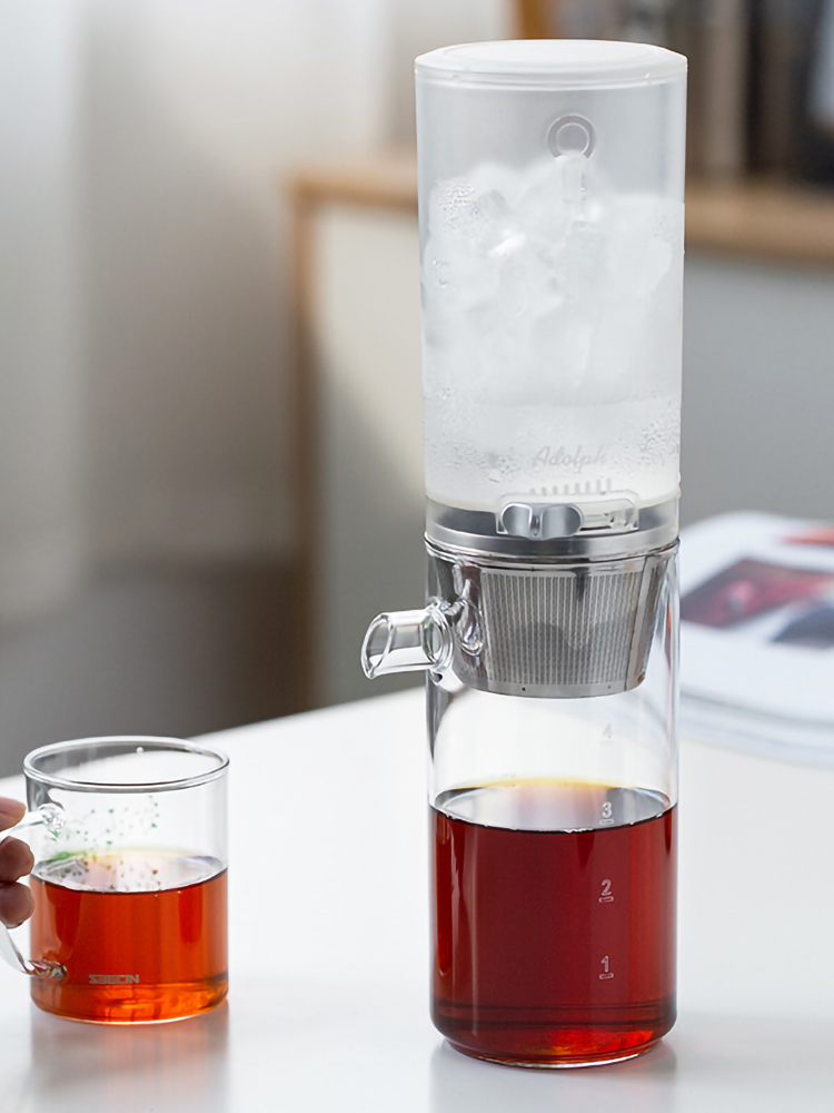 wvii 冰滴咖啡壶 冷萃咖啡滴滤壶 冰酿滴漏式冷萃茶壶 冷泡过滤杯