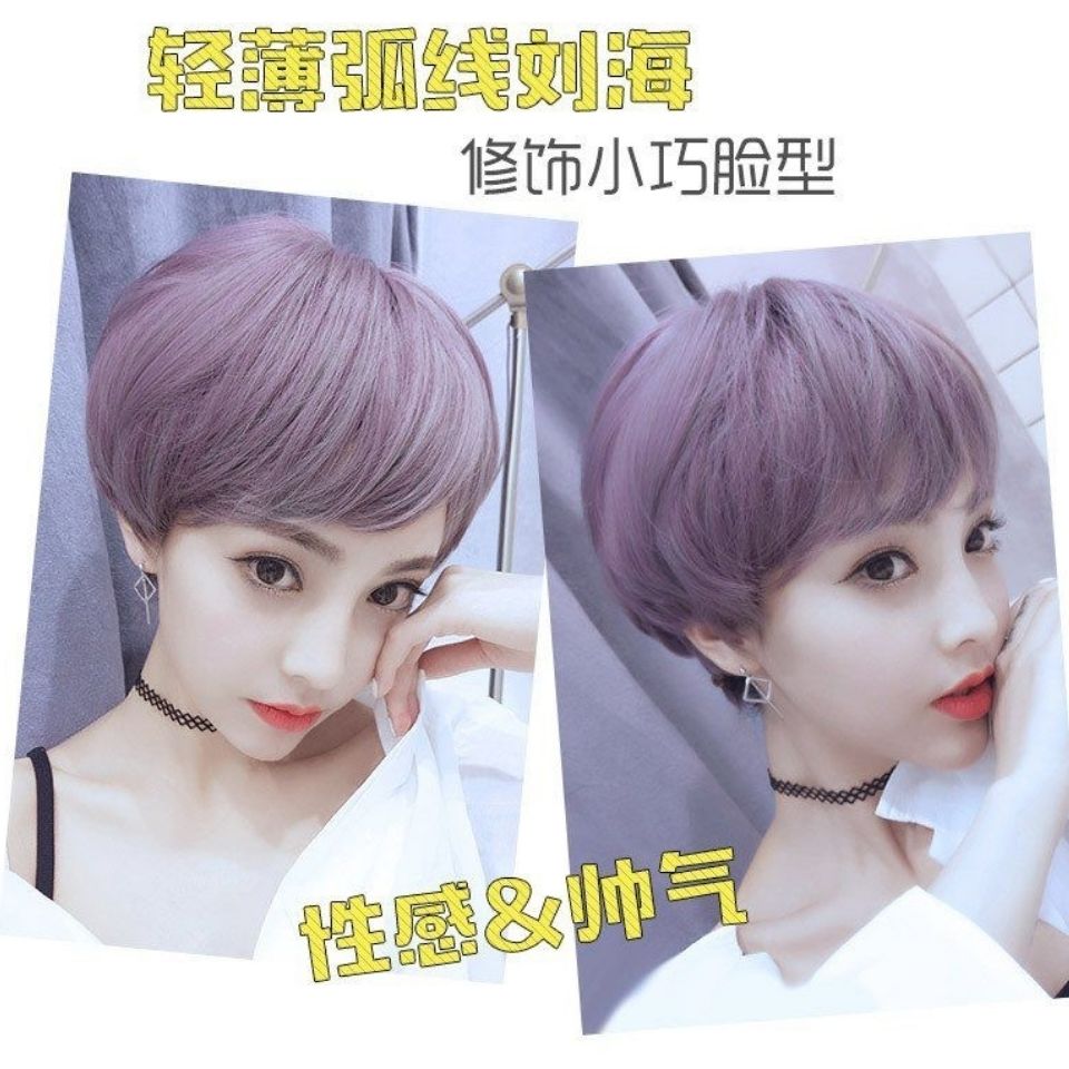 短发假发女帅气中性