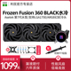 利民Frozen Fusion BLACK 360一体式水冷散热器黑色冰封聚境360