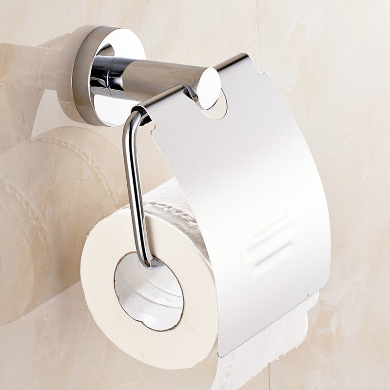 免打孔纸巾架卷纸器不锈钢手纸架卫f生间手拉卷纸架子浴室置物架