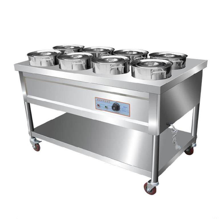 流动售卖早餐汤池早餐车汤桶车多格加厚餐饮n粥台控温保温车小吃