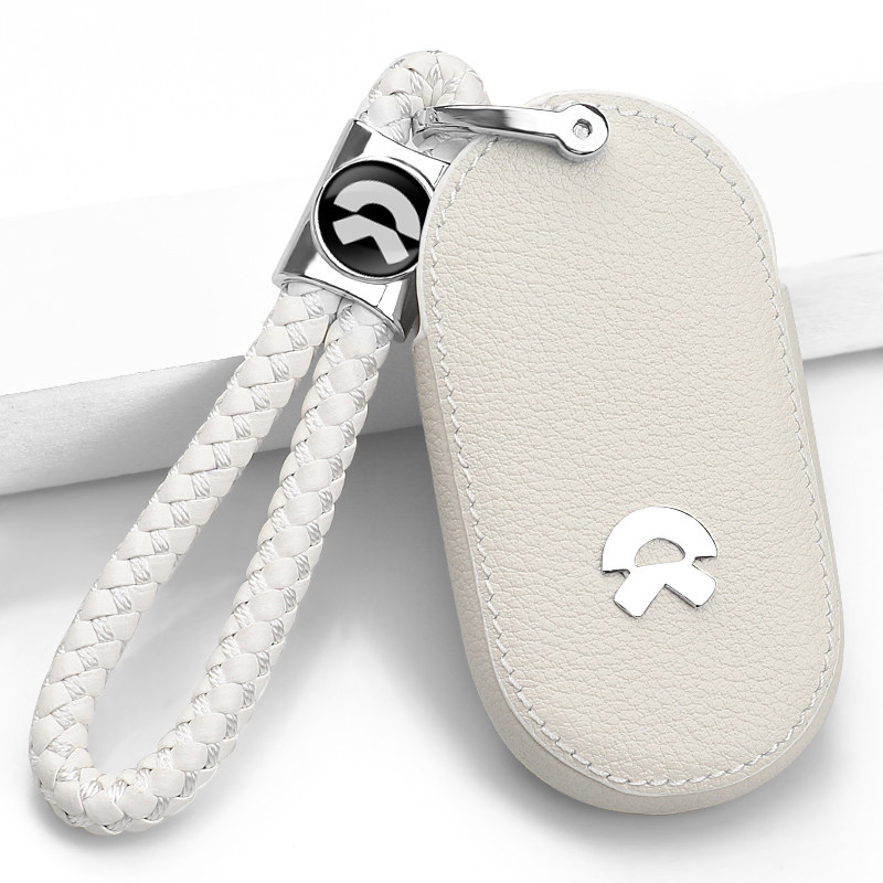 适用202223款全新蔚来钥匙套et5et7es7遥控器钥匙包真皮套男女