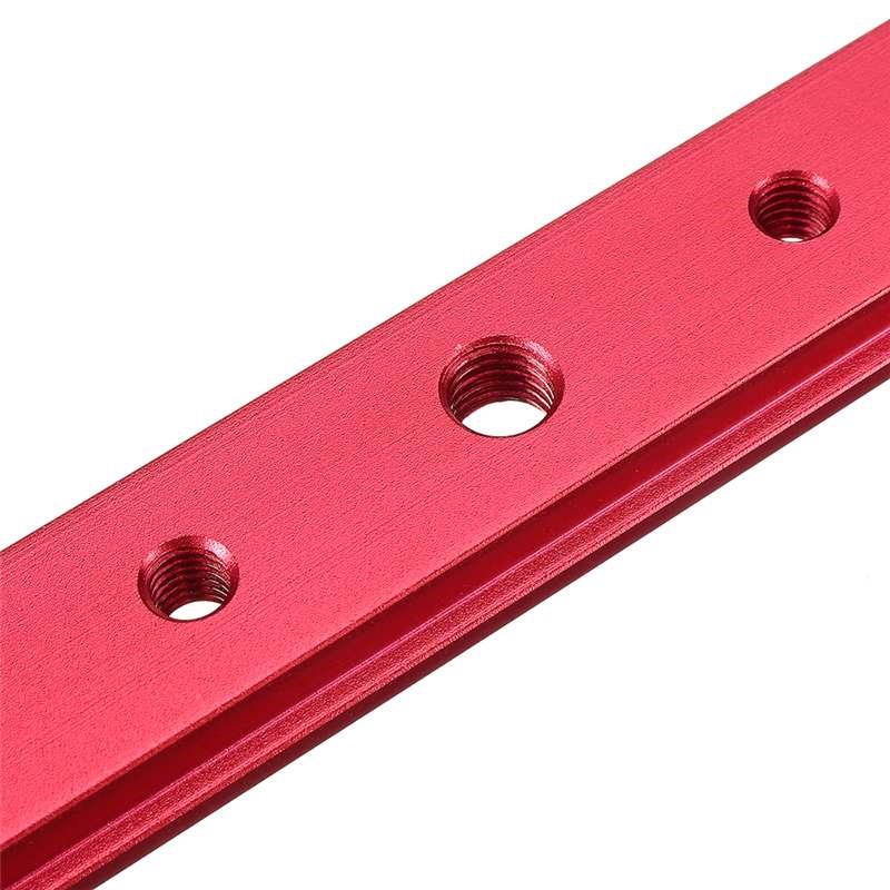 DANIU Red 100-450mm Aluminum Alloy Miter Track Nut M6/M8 T S