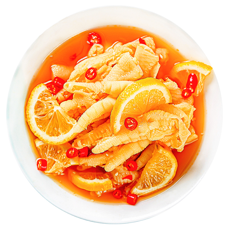 柠檬酸辣无骨去骨即食零食200g鸡爪
