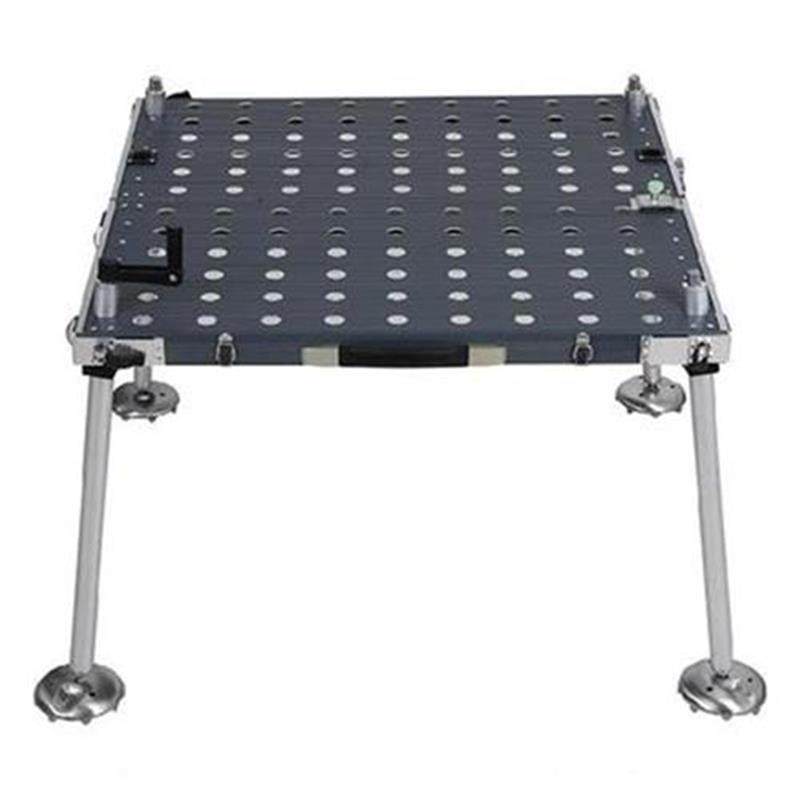 钓台免下水升降腿轻便q可s调节调节腿台子架子耐用支腿可折叠深水