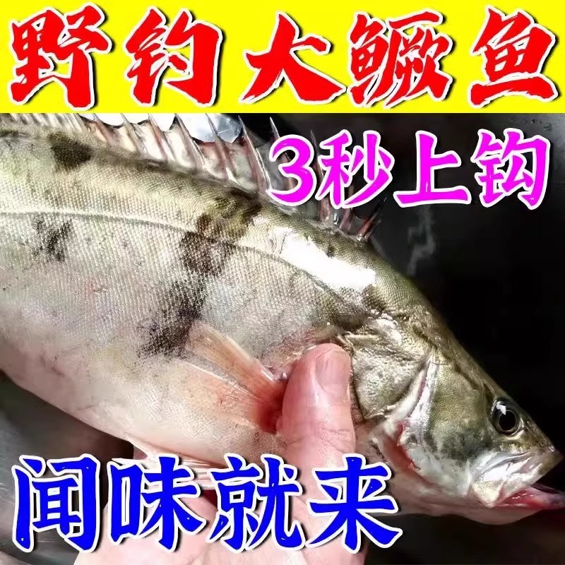 鳜鱼饵料桂鱼专用饲料超浓腥香野钓池塘黑坑湖泊水库钓鱼神器小药