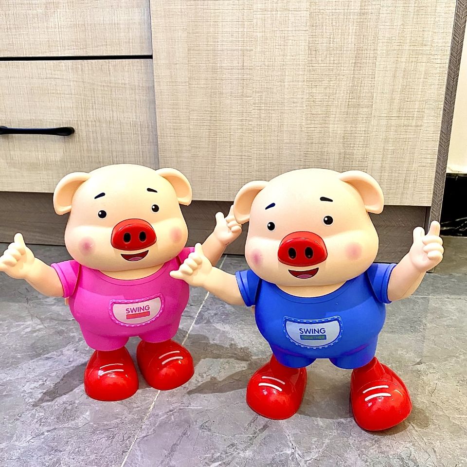 抖音网红会跳舞的猪宝宝唱歌音乐小猪婴儿童电动趣味男孩女孩玩具