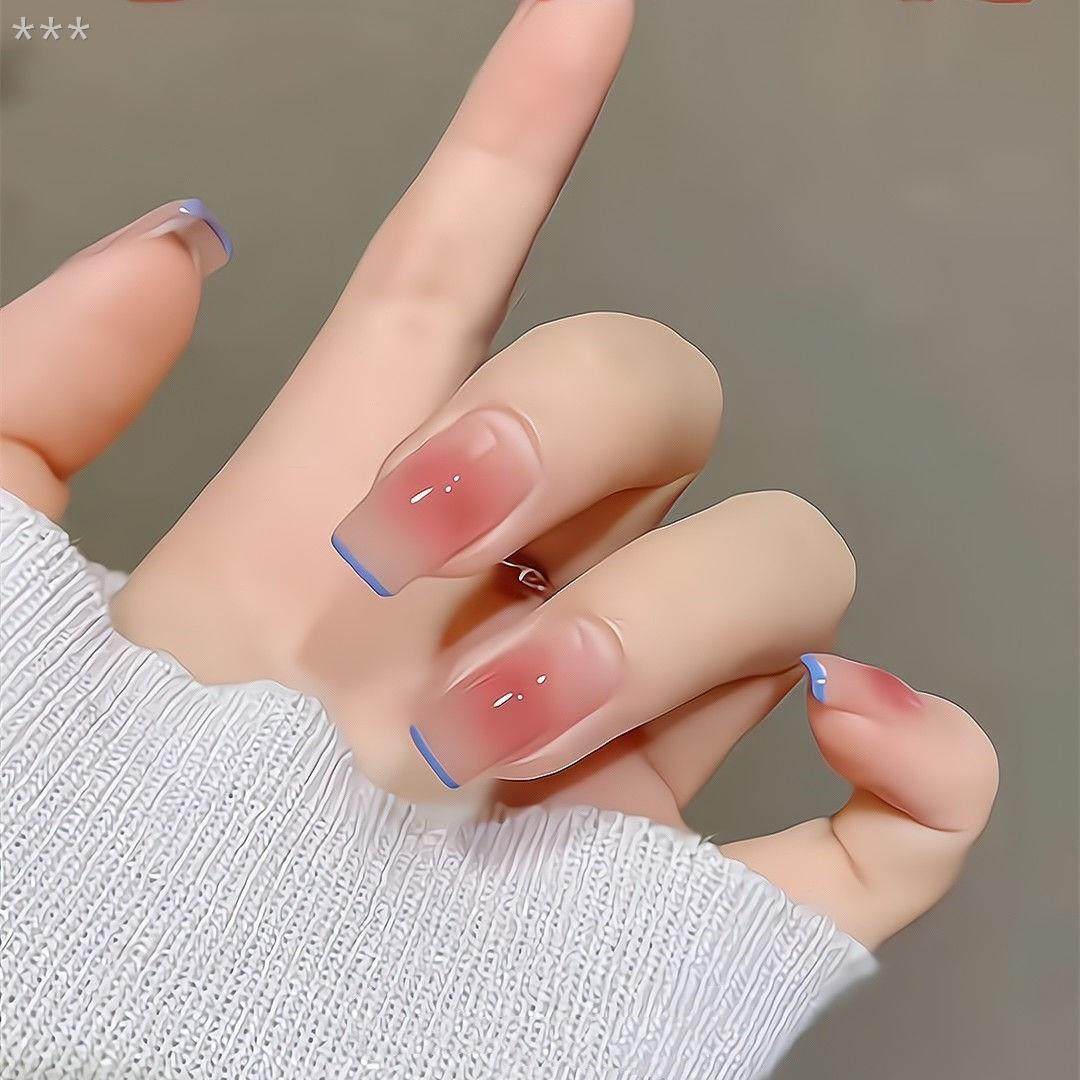 假指甲壳可摘戴美甲贴片成品穿戴式中长款网红爆款2021饰品感网红