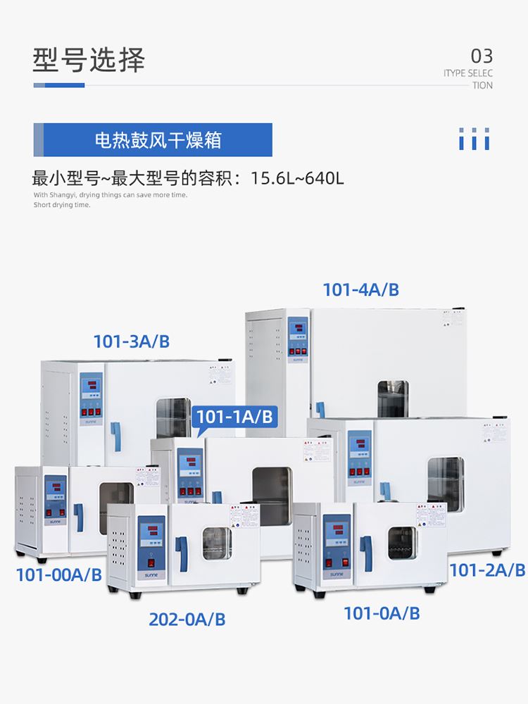 上海尚仪电热恒温鼓风干燥箱烘箱工业烤箱实验室静音烘干箱烘干机