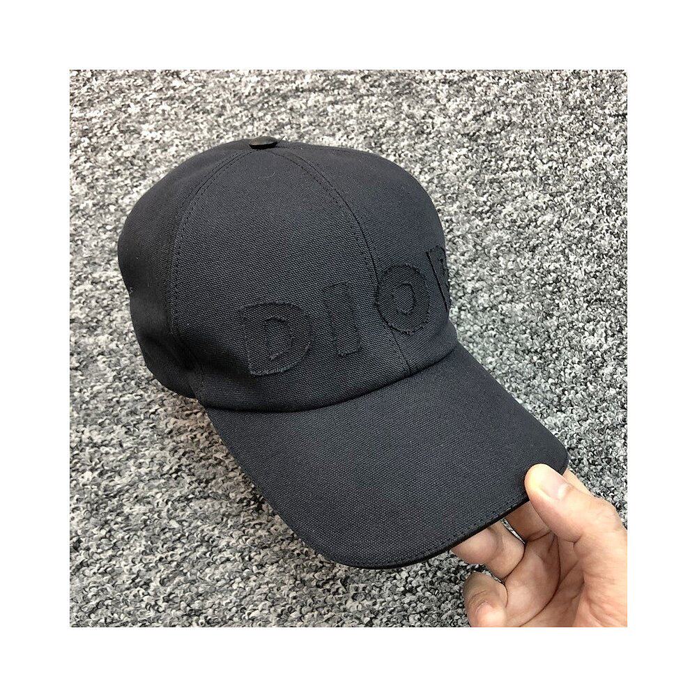 香港直邮diorhomme黑色diorxdanielarsham徽标棒球帽子023c