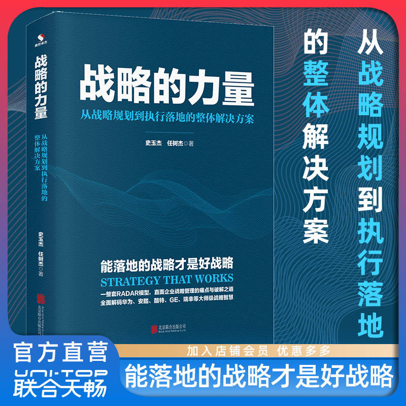 【现货正版】战略的力量:从战略规划到执行落地的整体解决方案 战略洞察设计解码执行评估 战略保障落地战略理论企业管理书籍