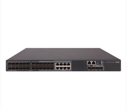 华三h3cls5500v230fei交换机24个千兆光口8个combo口4个万兆光口1个