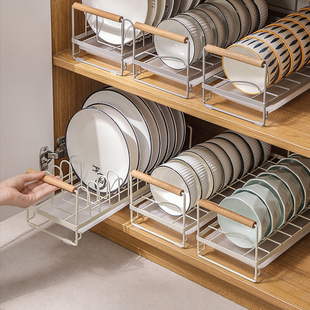 厨房碗碟架沥水架收纳架橱柜碗架碗盘置物架放碗碟子盘子收纳架