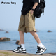ProteusBoy短裤男夏季男士美式复古工装直筒宽松运动外穿五分中裤