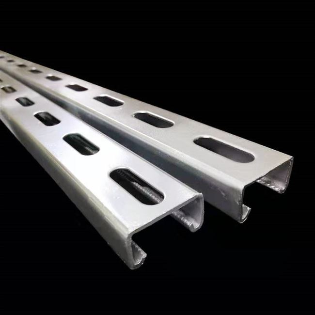 道c槽cb导轨轨道c型镀锌型钢c型管夹轨道滑块轨道钢型钢轨