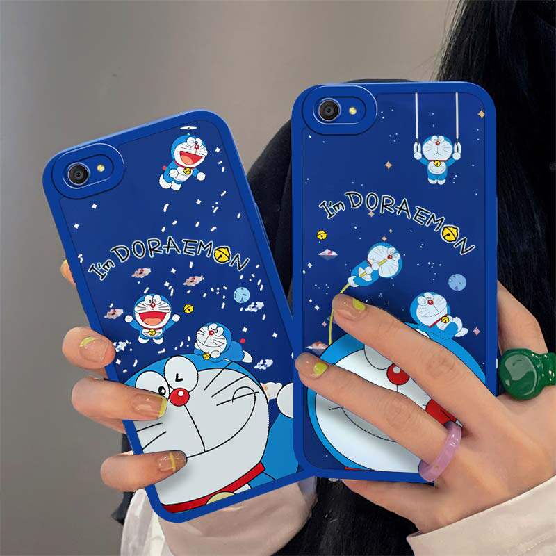 手机套vivox9哆啦a梦_蓝胖子vivox30手机壳vivo新款x23幻彩版克莱因蓝