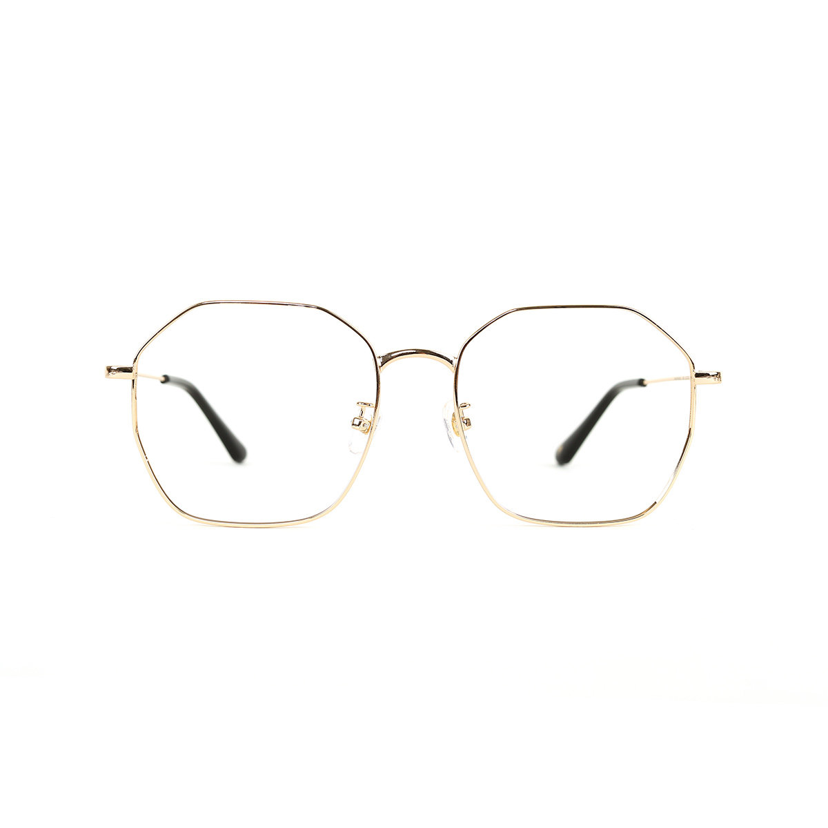 木九十mujosh防蓝光眼镜fm1840158多边形时尚素颜大框镜架电脑镜