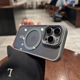 【磁吸充电】金属镜头适用iphone14新款钛灰色13pro苹果15proMax手机壳透明12pm简约高级感MagSafe全包保护套