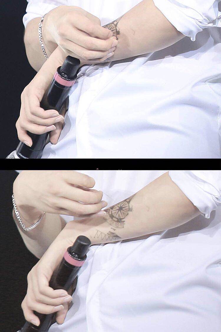 特价exo同款手链_高档exo边 伯贤同款fearless无所畏惧手链钛钢男女