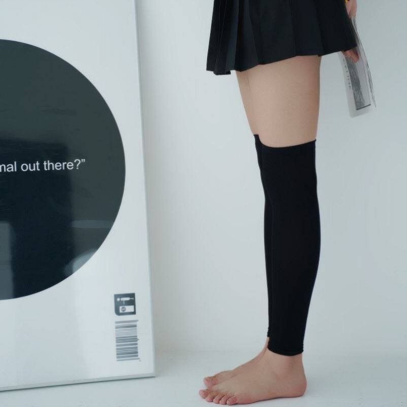 新晒脚套冰丝腿套防uv速干薄款冰爽护腿男m女通用遮纹身运动护护