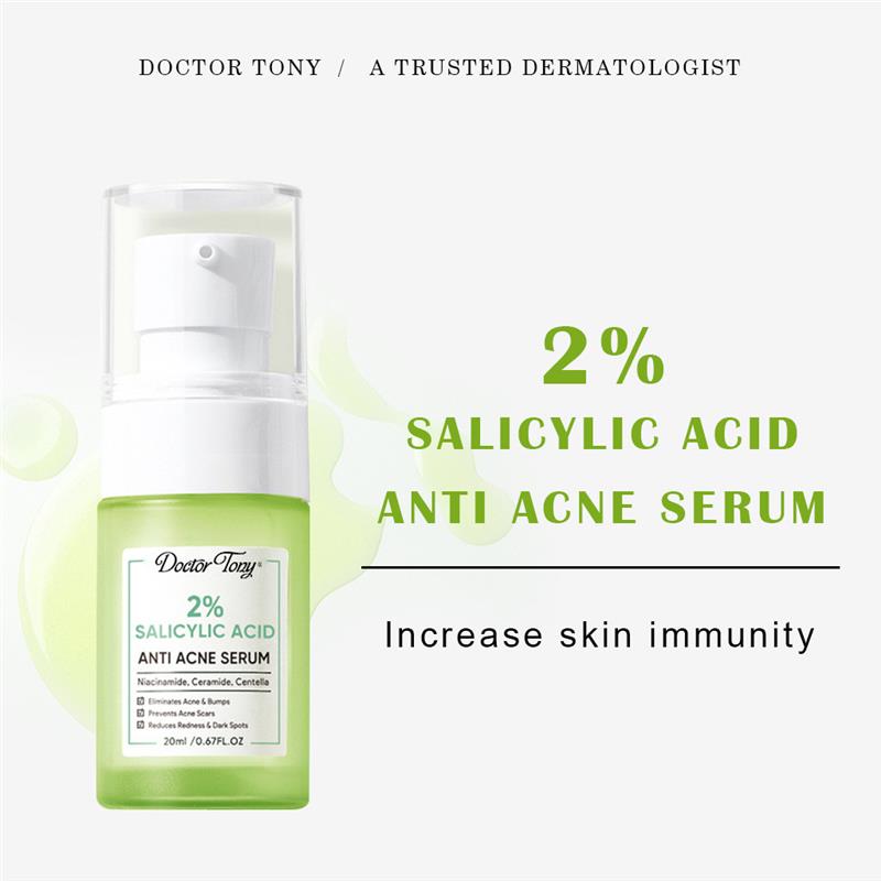 跨境 2%水杨酸精华液Salicylic Acid Serum出口现货