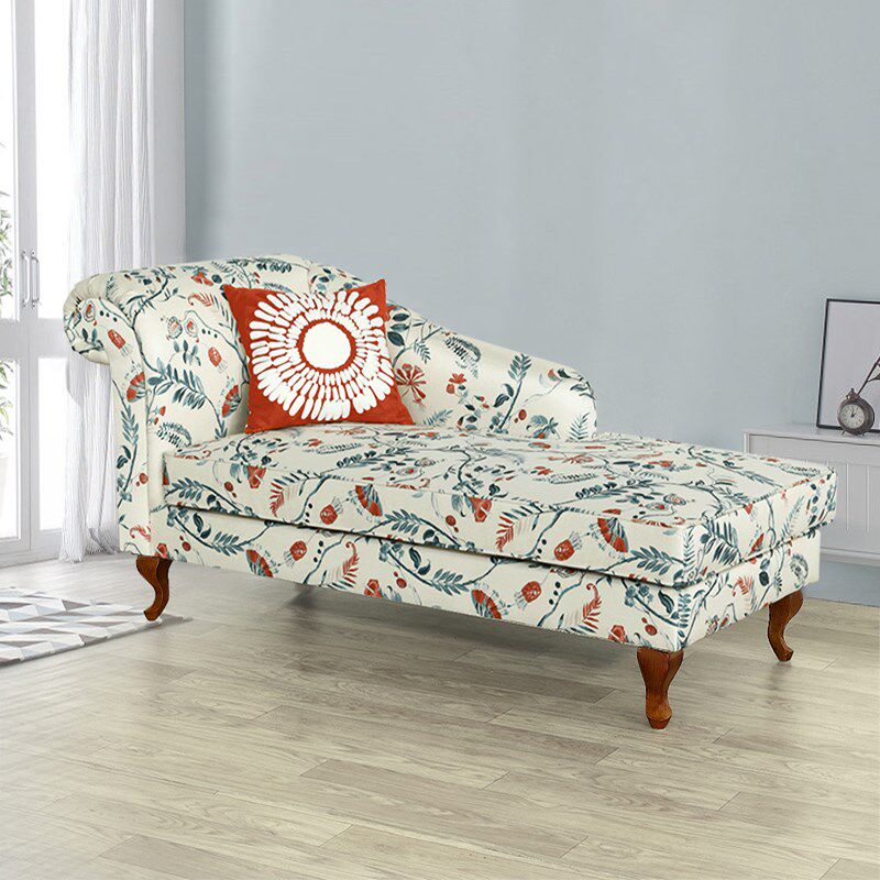 美式乡村贵妃椅布艺客厅阳t台贵妃榻卧室沙发美人榻贵妃躺椅单人