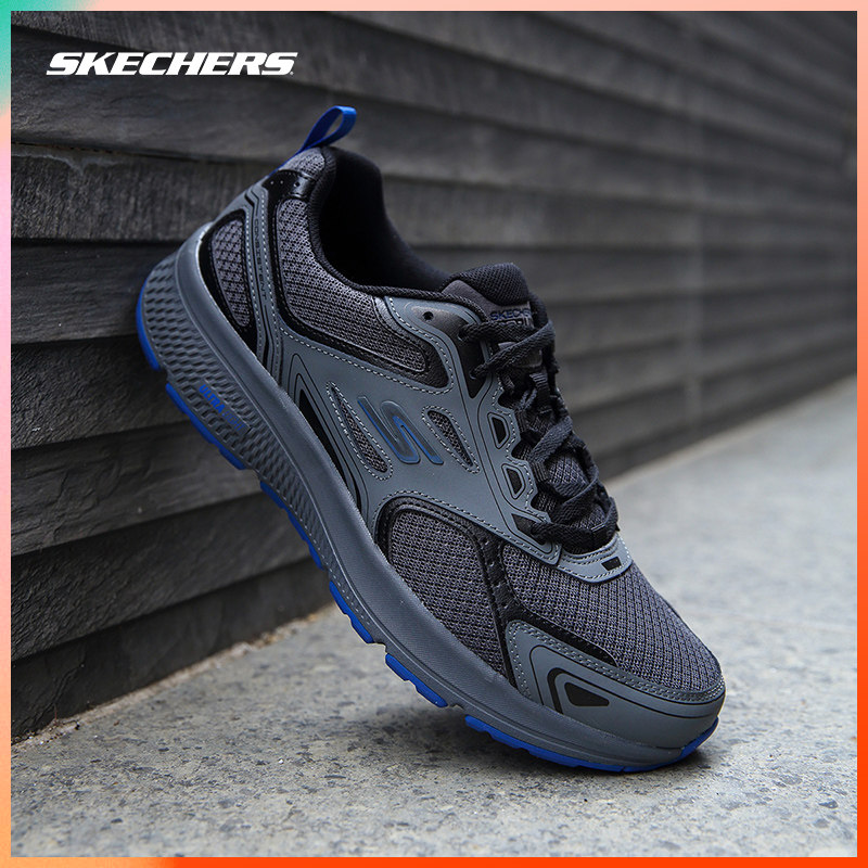 skechers斯凯奇男鞋轻便减震跑步鞋休闲运动鞋220034