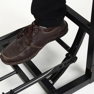 厂家直销 折叠弹簧长条会议桌架培训桌架子 简易双层桌腿支架铁架