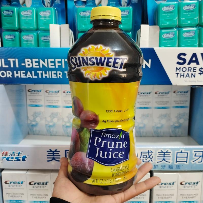 costco开市客山姆代购美国原装进口 sunsweet 西梅汁无添加纯果汁