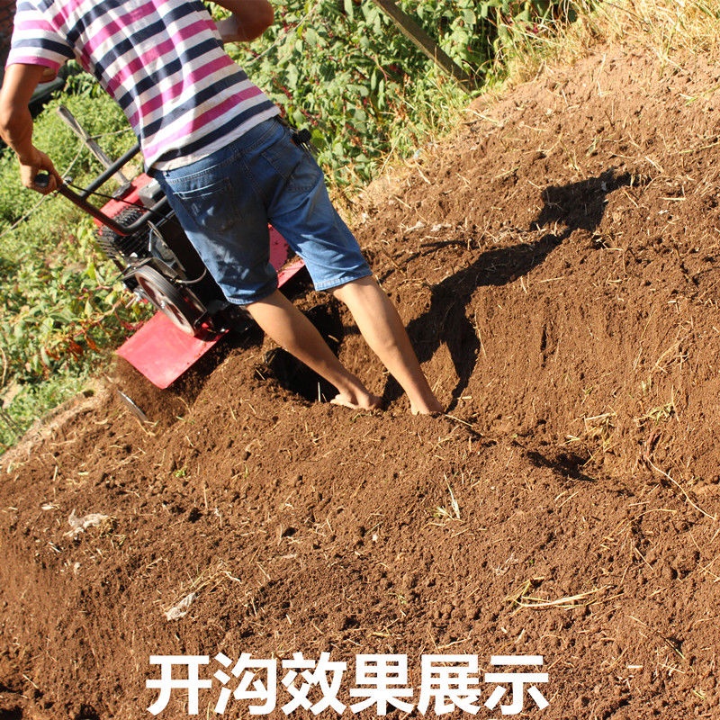 多行开旋器农机微耕i机沟a多机松土机翻地机耕地耕头