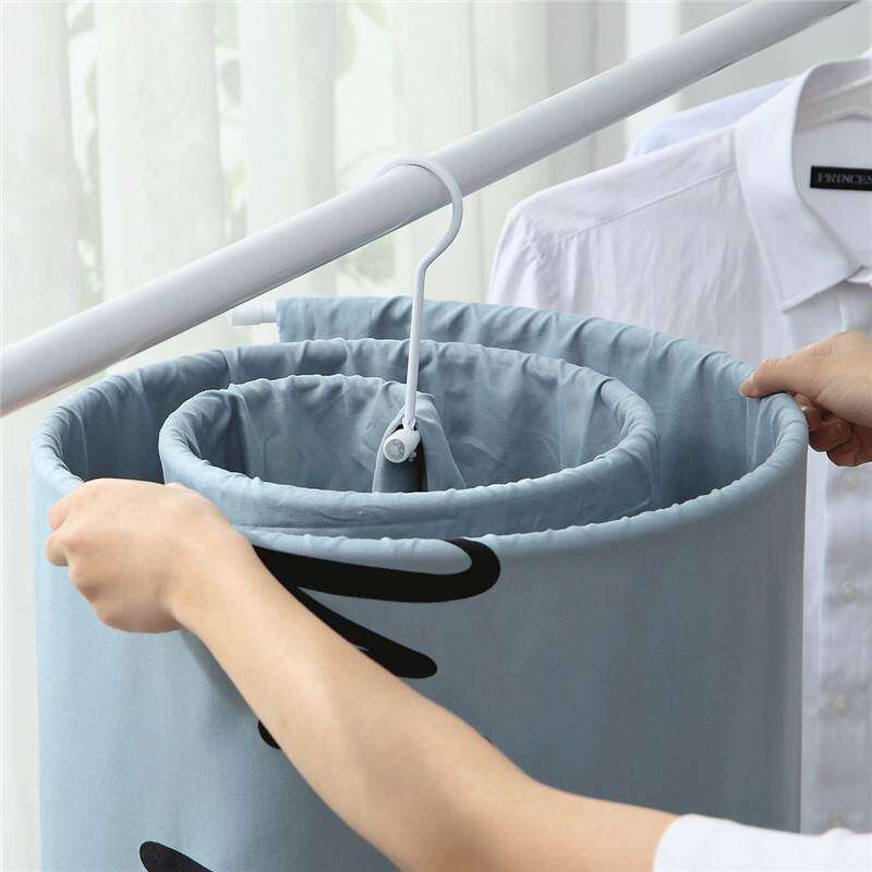 晒被子神器螺旋式晾衣架多功能阳台家用大圆形旋转挂凉晒床单被罩