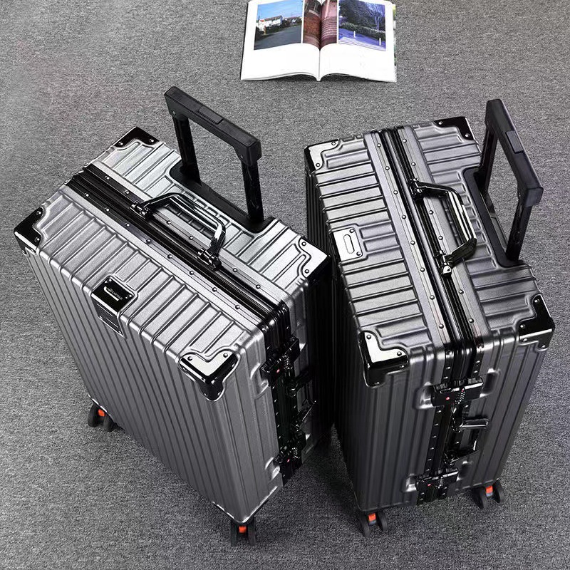旅行箱万向轮拉杆箱28寸行李箱铝框男女学生商务出差箱耐用登机箱