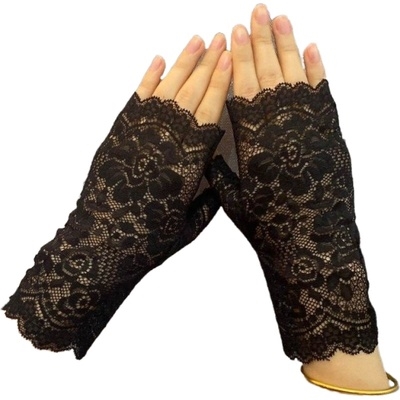 水兵舞手套女薄款半截图片