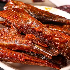 洞庭湖鱼尾湖南特产超辣图片