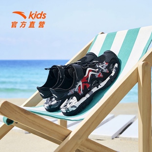 安踏儿童沙滩鞋包头夏季男童鞋2024运动凉鞋官方正品透气沙滩鞋子