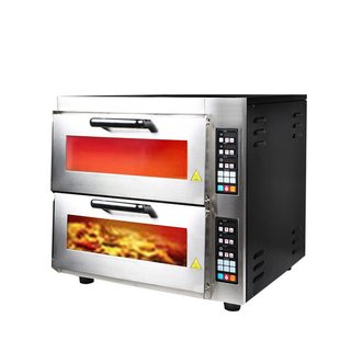 销威塔商用双层披萨烤箱蛋糕面包大烘炉设备电烤箱智能控制二层新