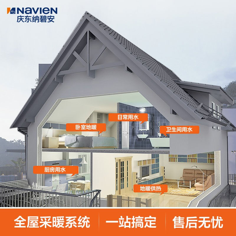 纳碧安（Navien）庆东零冷水燃气两用壁挂炉质舒系列24KW+100-120