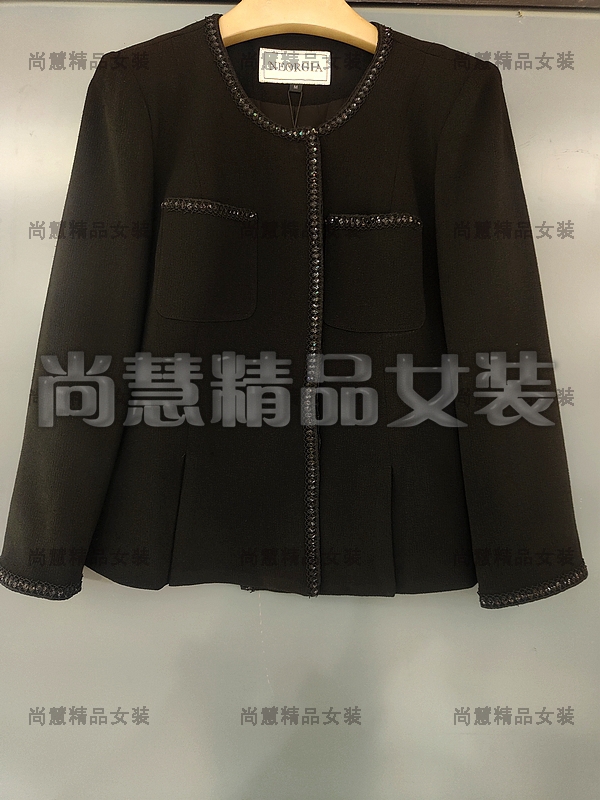 台湾品牌2024春夏新款女装休闲小礼服短外套24S-6019F专柜正品