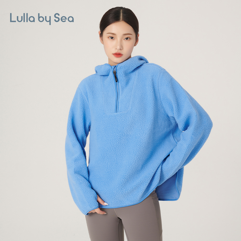 Lulla by Sea |Commuter连帽卫衣摇粒绒防风保暖春秋户外运动外套