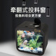 鱼缸客厅2024新款泰国斗鱼缸迷你桌面水母缸带变色灯光微景观创意