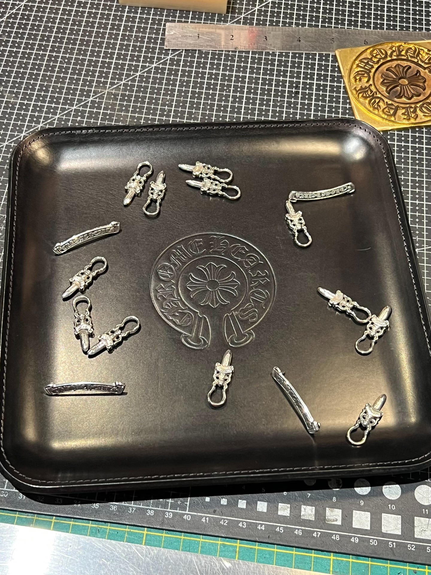 Chrome Hearts Style Square Tray (2026 Second Half Special Edition)