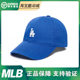 mlb帽子ny刺绣软顶韩国正品情侣遮阳帽洋基队LA鸭舌帽棒球潮cp77