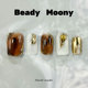 【薄暮】MoonyMoony2023年新款手工手作定制穿戴甲高级感美甲成品