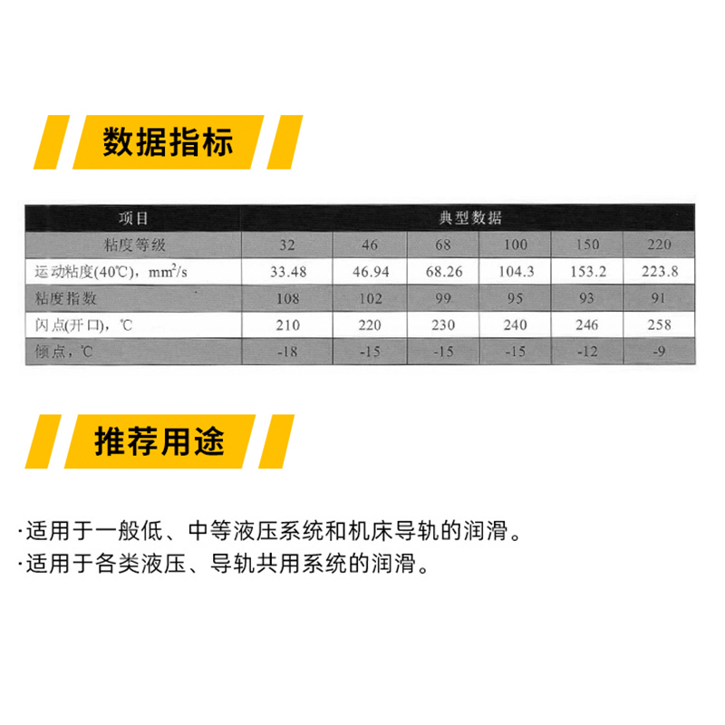 精密导轨油46号32号机械润滑油加工中心数控机床68号电梯轨道专用