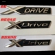 适用宝马车标x1x3x4x5x6四驱排量xdrive28i35i40i50i贴叶子板字