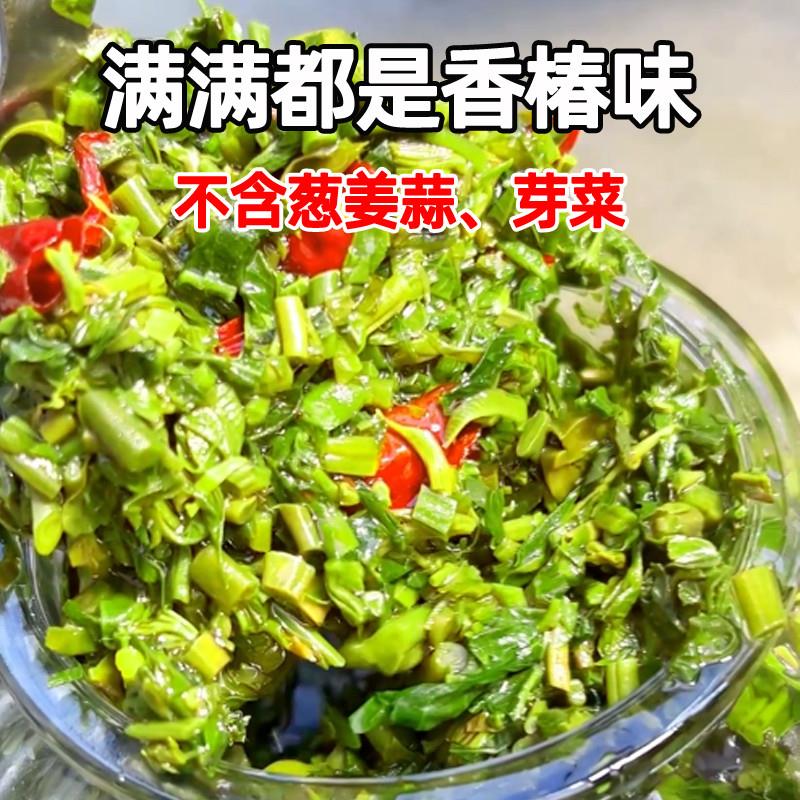 香椿酱沂蒙山特产头茬嫩芽素食辣椒酱下饭菜拌面拌米饭官方旗舰店