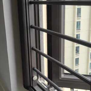 杭州安装金刚网防盗纱窗高层小孩安全防护窗儿童防护一体纱窗护栏