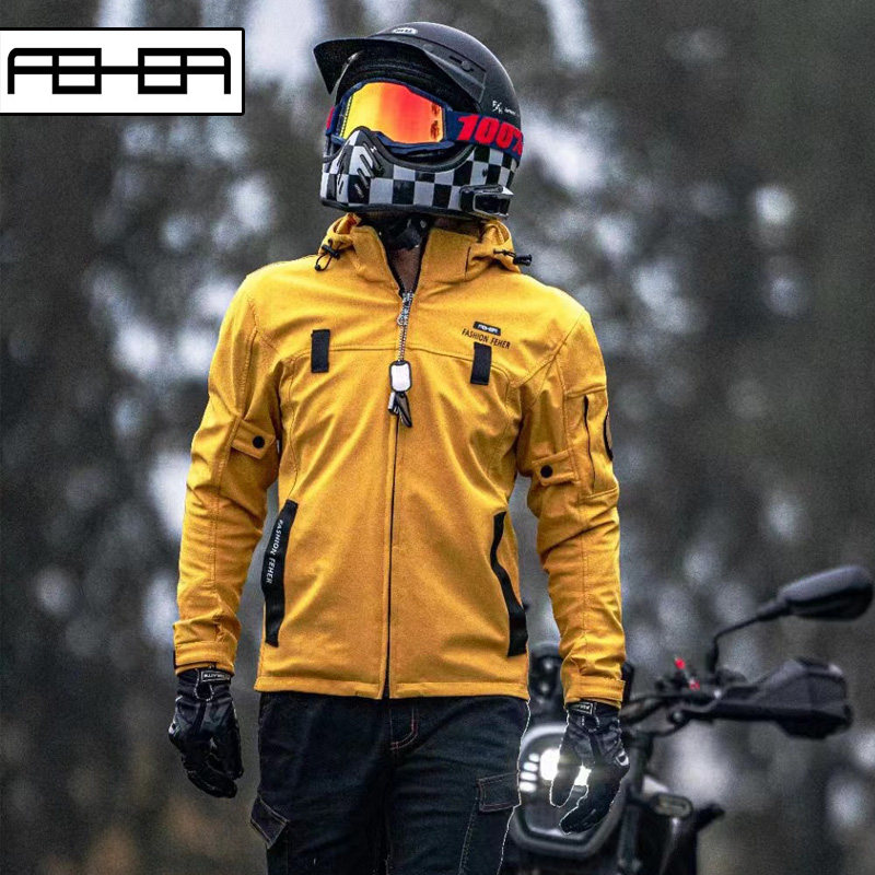 feher摩托车骑行服男女机车服套装休闲款四季防风防水秋冬季装备