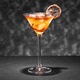 水晶玻璃杯喇叭形马天尼杯日式三角马提尼杯酒吧高脚鸡尾酒调酒杯