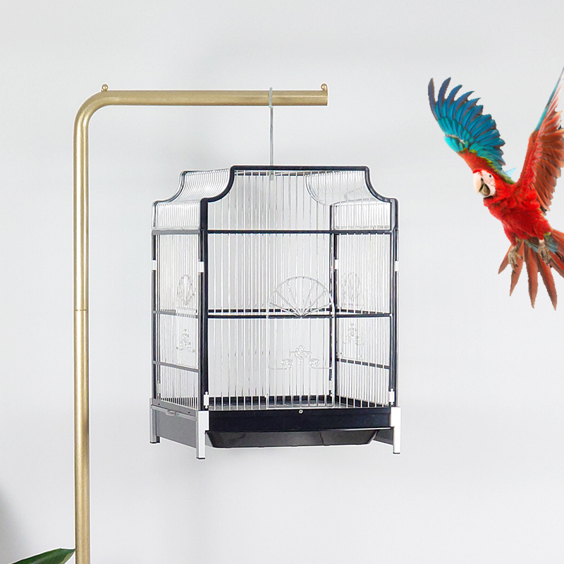 cage household Watch Parrot cage Cockatiel peony Dedicated Stainless steel Metal clean Simplicity modernin the Pet/Pet food and supplies , Birds and supplies , Birdcage category - from Buy2taobao.com to provide professional Taobao agent buy service